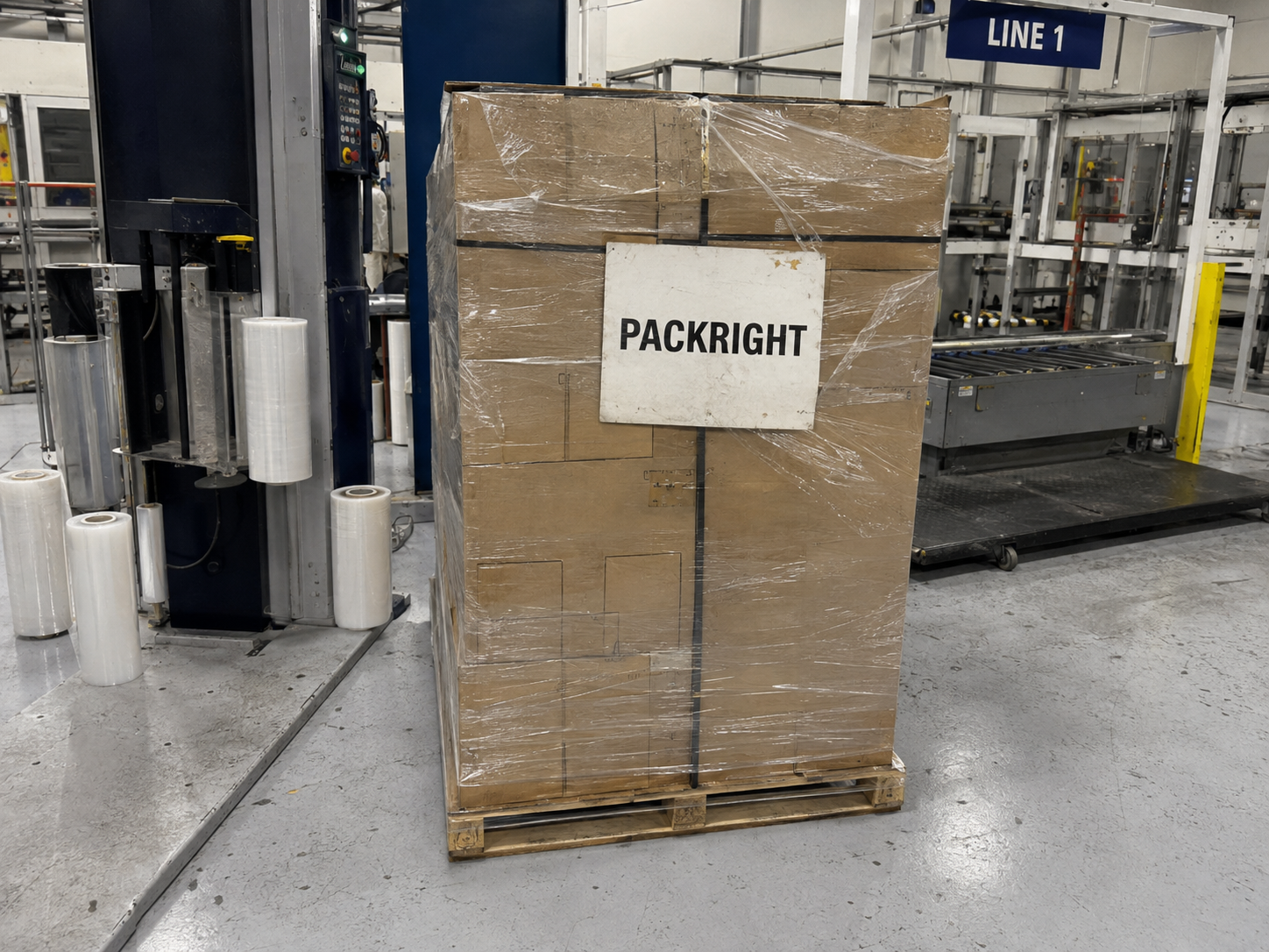 Packright pallet card